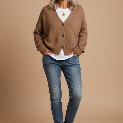 Odette – Chaleco de punto suave